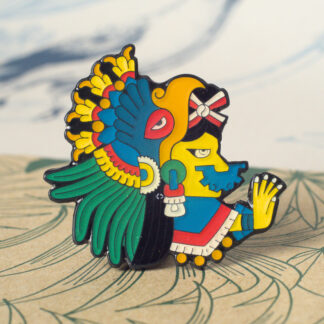 Pin metálico de Xochiquetzal