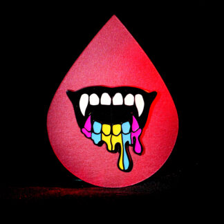 Spooky Pride - Queer Bite - Pansexual Flag