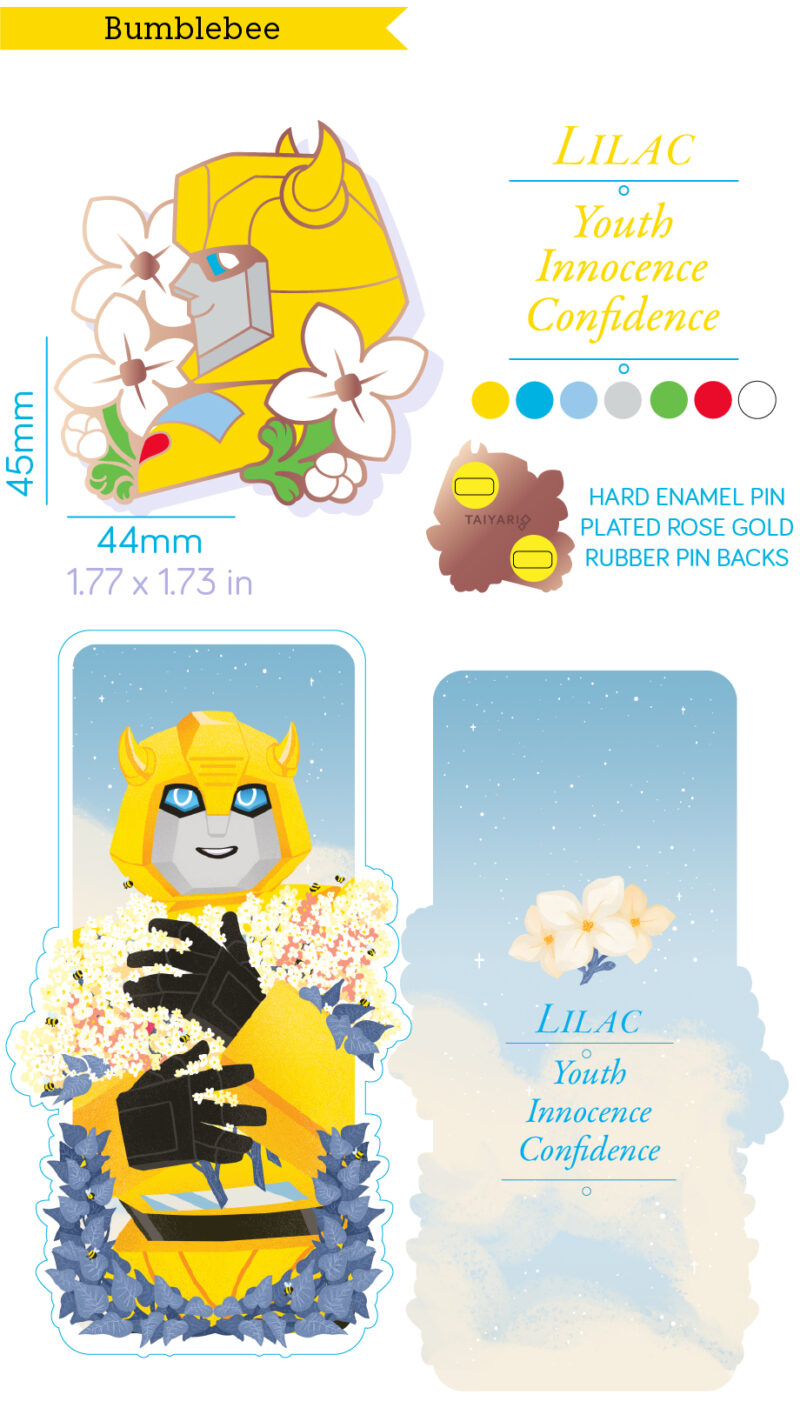 PRE-ORDERS for Florescere: A TF Enamel pin Set - Image 18