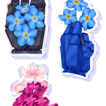 Pre-orders - Florescere Rainbow Acrylic Pins